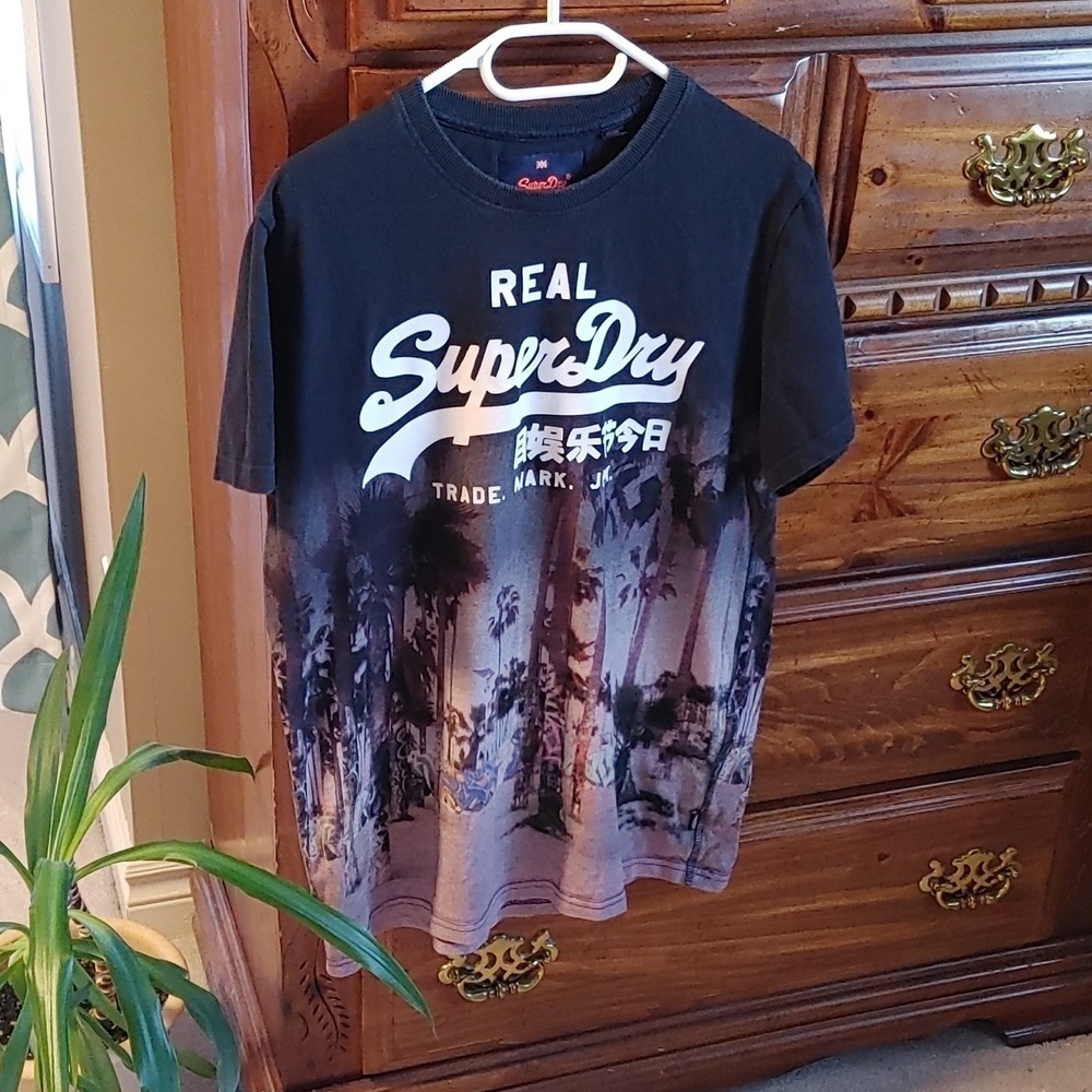 🌻SuperDry Unisex Graphic Cotton T-Shirt XL
